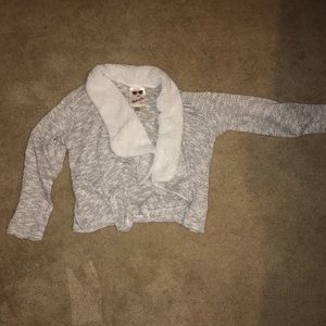 Belle du Jour Children’s Faux Fur cardigan